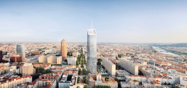 Fondations de la plus haute tour de Lyon