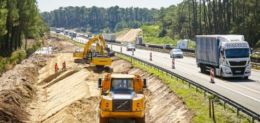 Lancement du chantier d’élargissement de l’A63