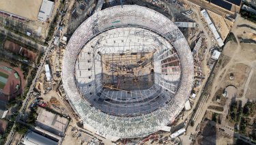Levage de toiture pour le stade de Volgograd