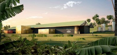 Construction d’une usine d’embouteillage pour les rhums Clément