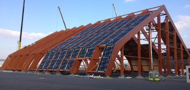 Réalisation de la salle plénière des Nations unies pour la COP 21