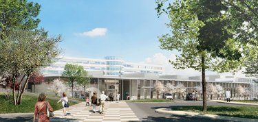 Construction de deux nouveaux bâtiments au centre hospitalier du Mans