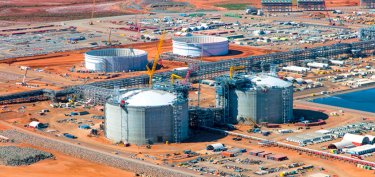 Deux réservoirs livrés sur le projet Wheatstone
