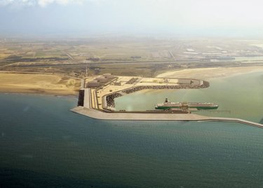 Un tunnel au terminal GNL de Dunkerque