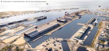 Construction d’une usine de fabrication d’éoliennes offshore en Normandie