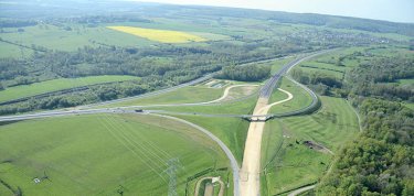 Travaux pour le prolongement de l’A304