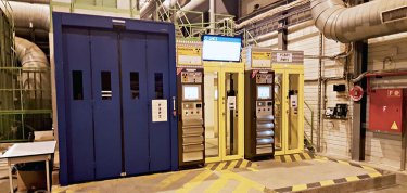 Travaux d’accès aux puits du Cern près de Genève
