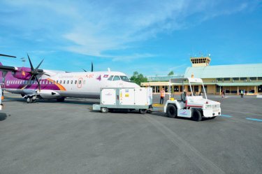Ligne aérienne entre deux aéroports cambodgiens