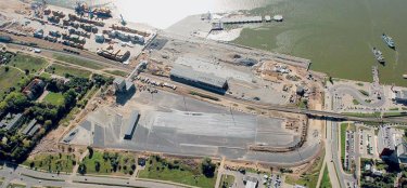 Livraison du plus grand terminal portuaire des pays baltes