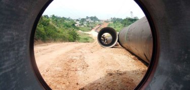Construction d’une station de traitement d’eau potable