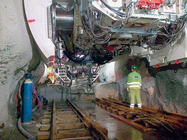 Rosali sur la ligne de départ du projet Romanche-Gavet