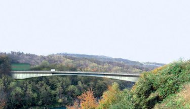Déconstruction et reconstruction du pont d’Izeron