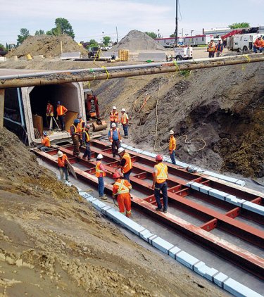 Une nouvelle gare à Saint-Hubert