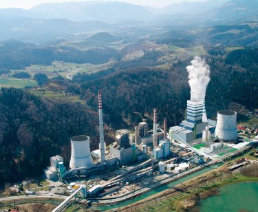 Montage électrique pour une centrale au lignite