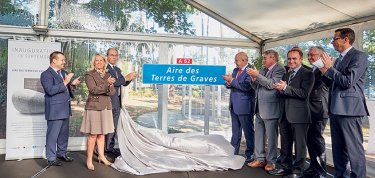 Inauguration - Aire des Terres de Graves
