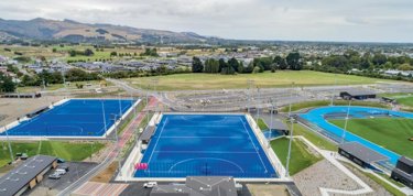 Édification d’un centre sportif