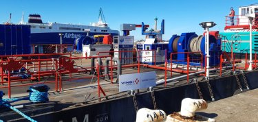 Hydrogène : premier essai concluant sur un chantier