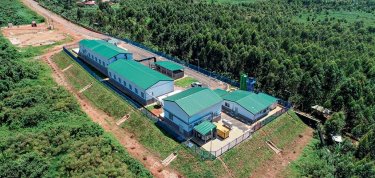 Mise en route d’une station de prétraitement des eaux usées