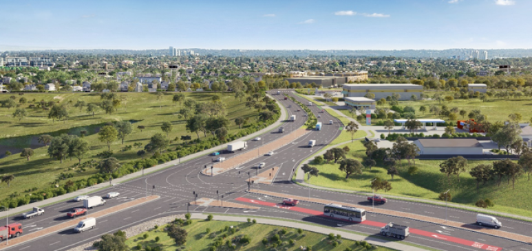 Coomera Connector’s southern section in the Gold Coast (Queensland)