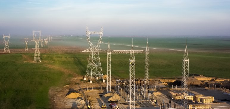 Lignes électriques en Roumanie