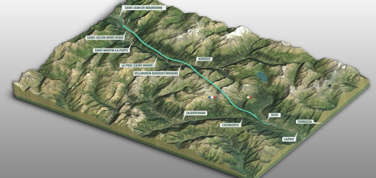 The consortium led by VINCI wins the contract to recover excavated materials from the French side of the Mont-Cenis base tunnel (Lyon-Turin)
