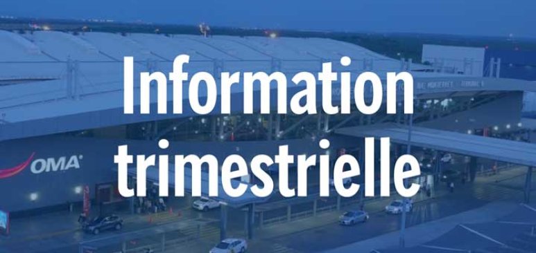 Information trimestrielle au 30 septembre 2022