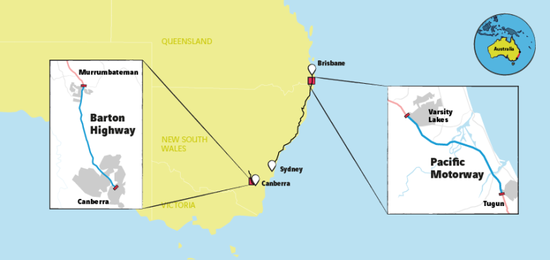 VINCI Construction wins motorway contracts in Australia