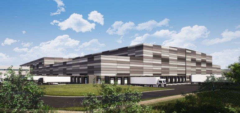 VINCI réalise la plateforme logistique et le siège régional de Lidl France dans le Pas-de-Calais