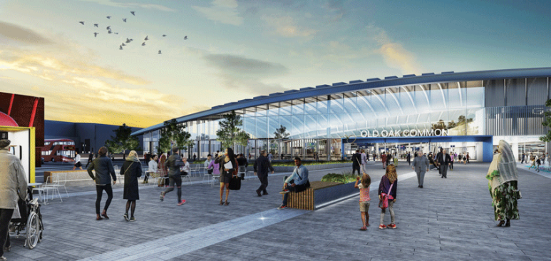 Le groupement Balfour Beatty VINCI SYSTRA remporte le contrat de construction de la gare Old Oak Common sur la LGV HS2, pour un montant de 1 milliard de livres sterling