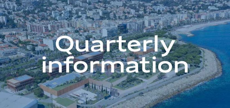 Quarterly information at 30 September 2023