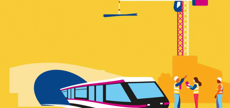 Le groupement piloté par VINCI Construction, associé à Spie batignolles, remporte un nouveau contrat sur la ligne 14 Sud du métro dans le cadre du futur réseau de transport du Grand Paris Express