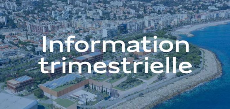 Information trimestrielle au 30 septembre 2023