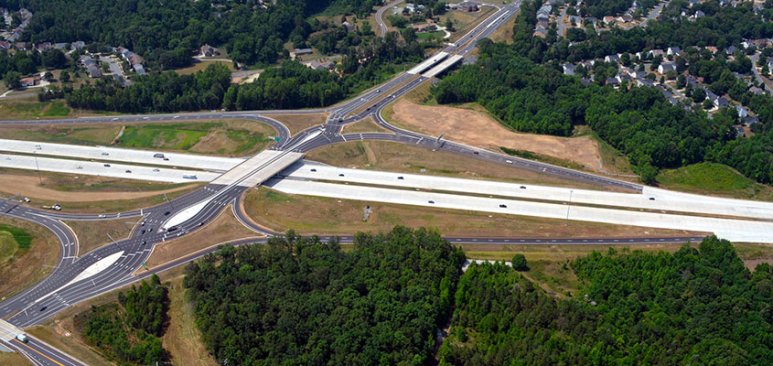 Eurovia wins the contract to renovate and widen the I-85 motorway in Spartanburg and Cherokee Counties, South Carolina (United States)