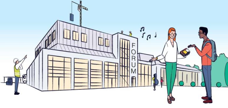 VINCI wins the contract to upgrade and operate the Velbert Bürgerforum (Germany)