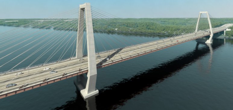VINCI and partners Walsh and Bilfinger finalize financing for the Ohio River East End Crossing project in Indiana (USA)