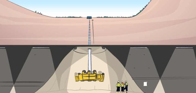 VINCI Construction wins the contract for the preparatory work on the Avrieux shafts for the Lyon–Turin rail line