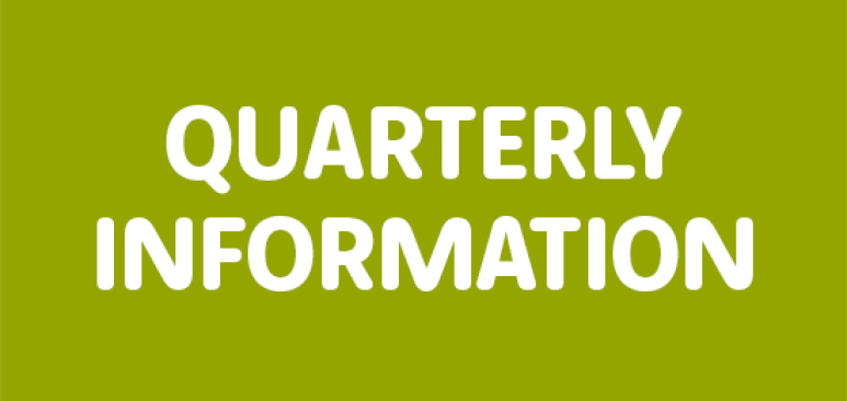 Quarterly information at 30 September 2015