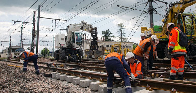 Eurovia, via sa filiale ETF, sélectionnée par SNCF Réseau pour la campagne 2018-2022 de rénovation du réseau ferré national