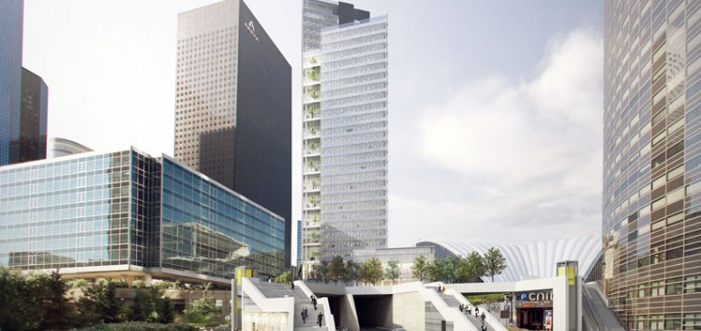 VINCI Construction France will build the new Trinity high-rise building in the La Défense business district