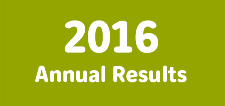 2016 annual results