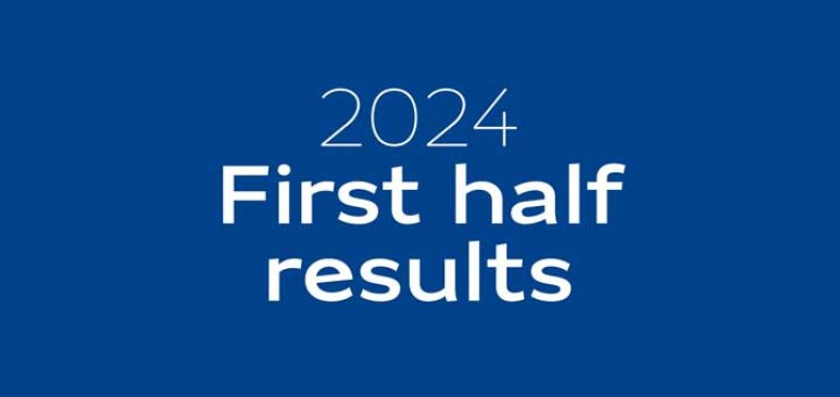 2024 First half results