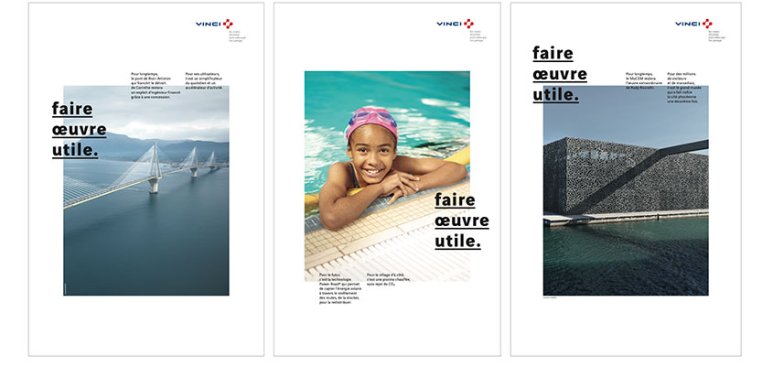 VINCI is launching an advertising campaign: ”doing useful work”