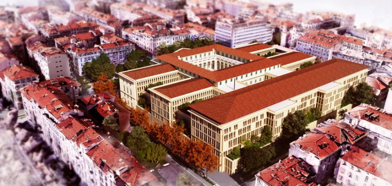 VINCI Construction and Wilmotte & Associés Architectes are building the future police station for the city of Nice