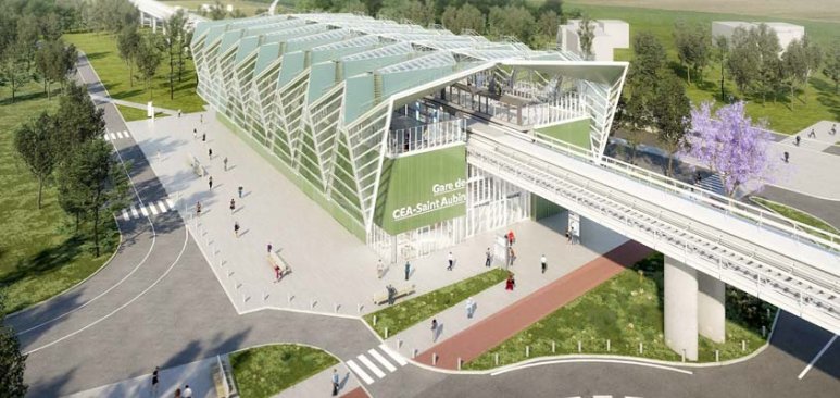 VINCI va réaliser les travaux d’aménagement des trois gares aériennes de la future ligne 18 du Grand Paris Express