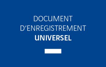 Document d'enregistrement universel