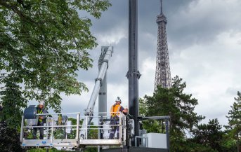 Chantier de renforcement de la couverture mobile à Paris pendant les JO 2024