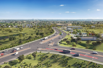Coomera Connector’s southern section in the Gold Coast (Queensland)