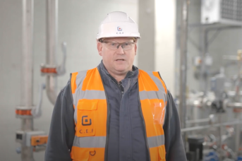 Cédric Dufossé, refrigeration technician