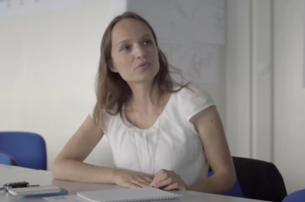 Claire Anselme, cheffe de service travaux chez VINCI Construction