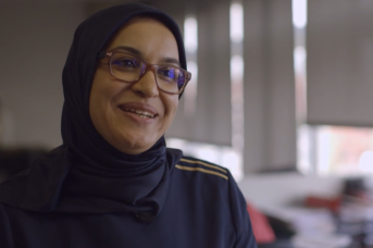 Najat Saouf, cheffe de bureau d'études tertiaire chez VINCI Energies